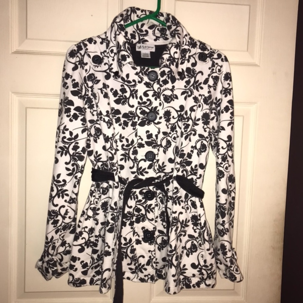 Black & White Self Esteem Coat